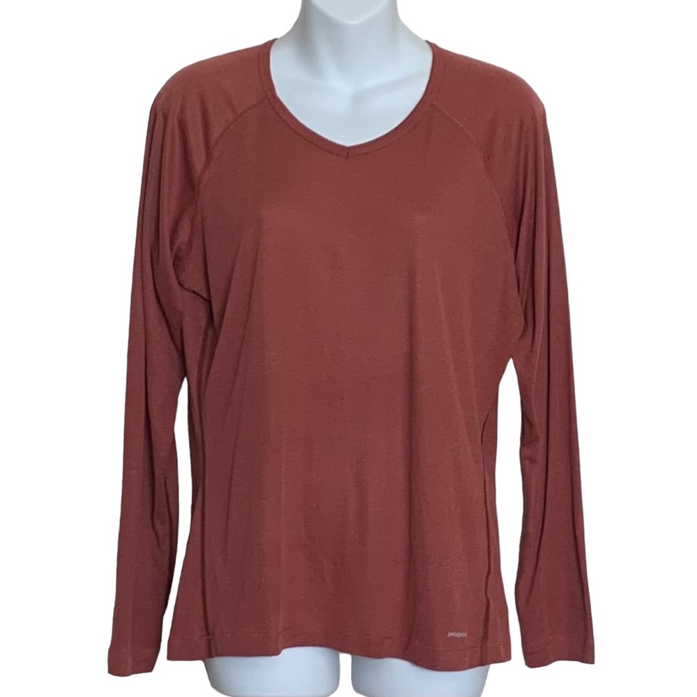 Patagonia Women’s Capilene Base Layer Tee Size Large